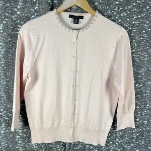 Slix Button Up Cardigan Sweater with Beautiful‎ Collar